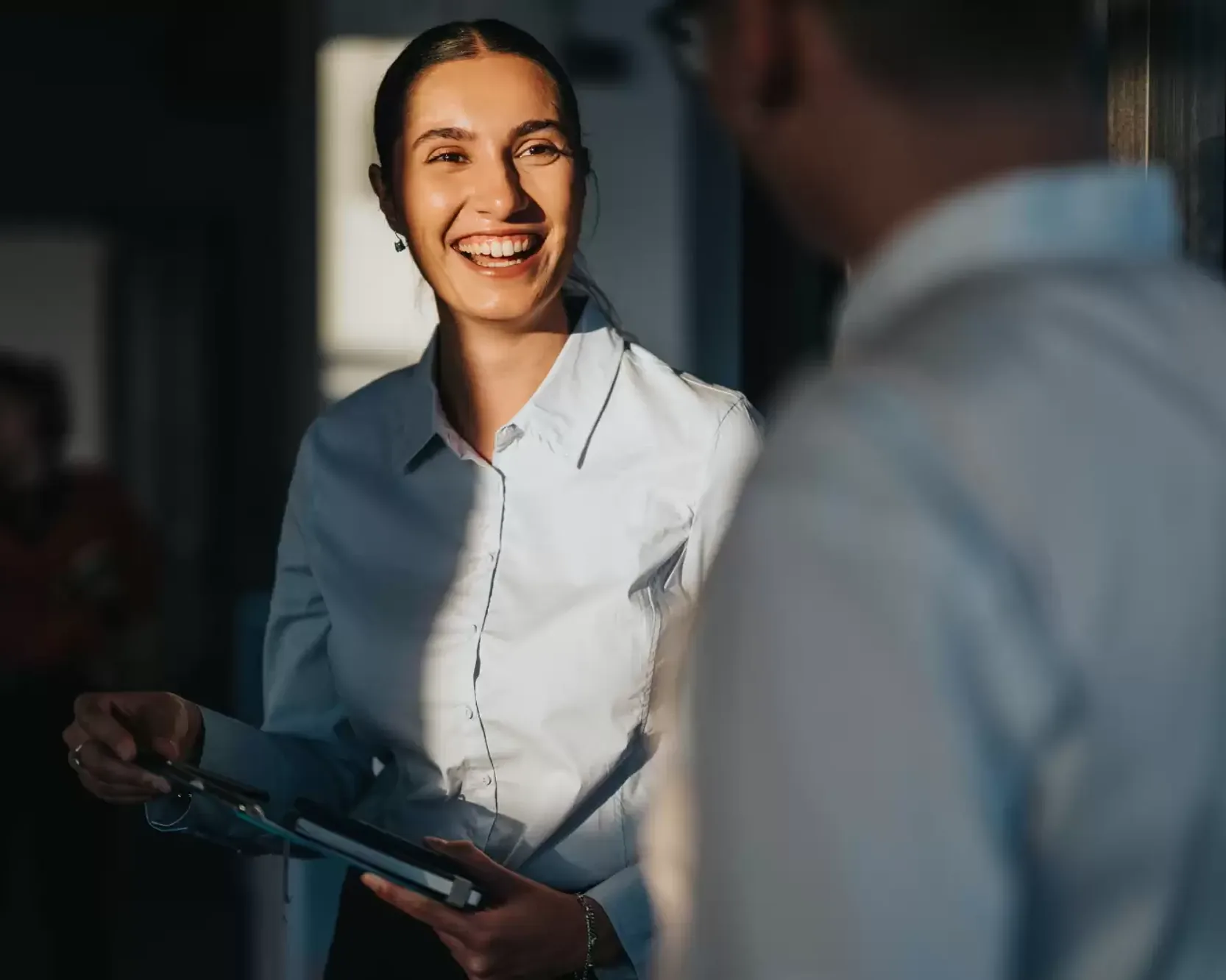 A litigation team in a practical AI training session